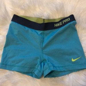 Nike Pro Dri Fit size medium spandex shorts